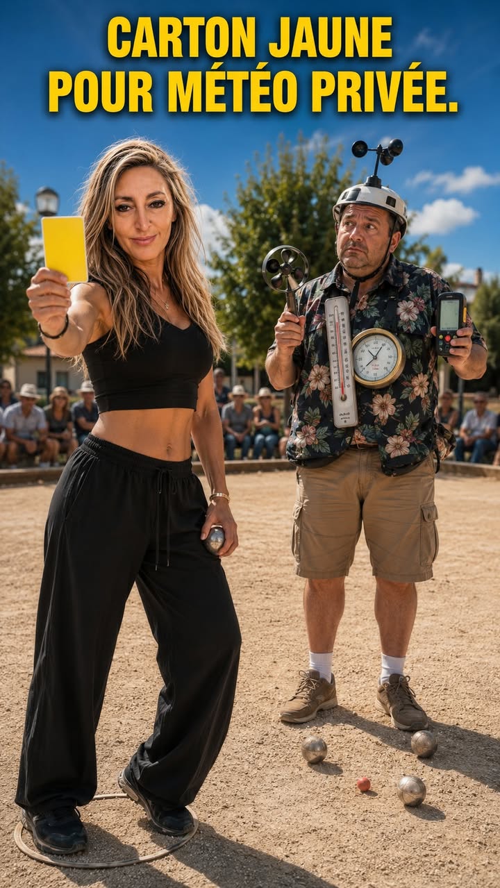 Arbitratge Paquita: Targeta groga al jugador que treu anemòmetre i higròmetre abans de tirar 🌬️😂