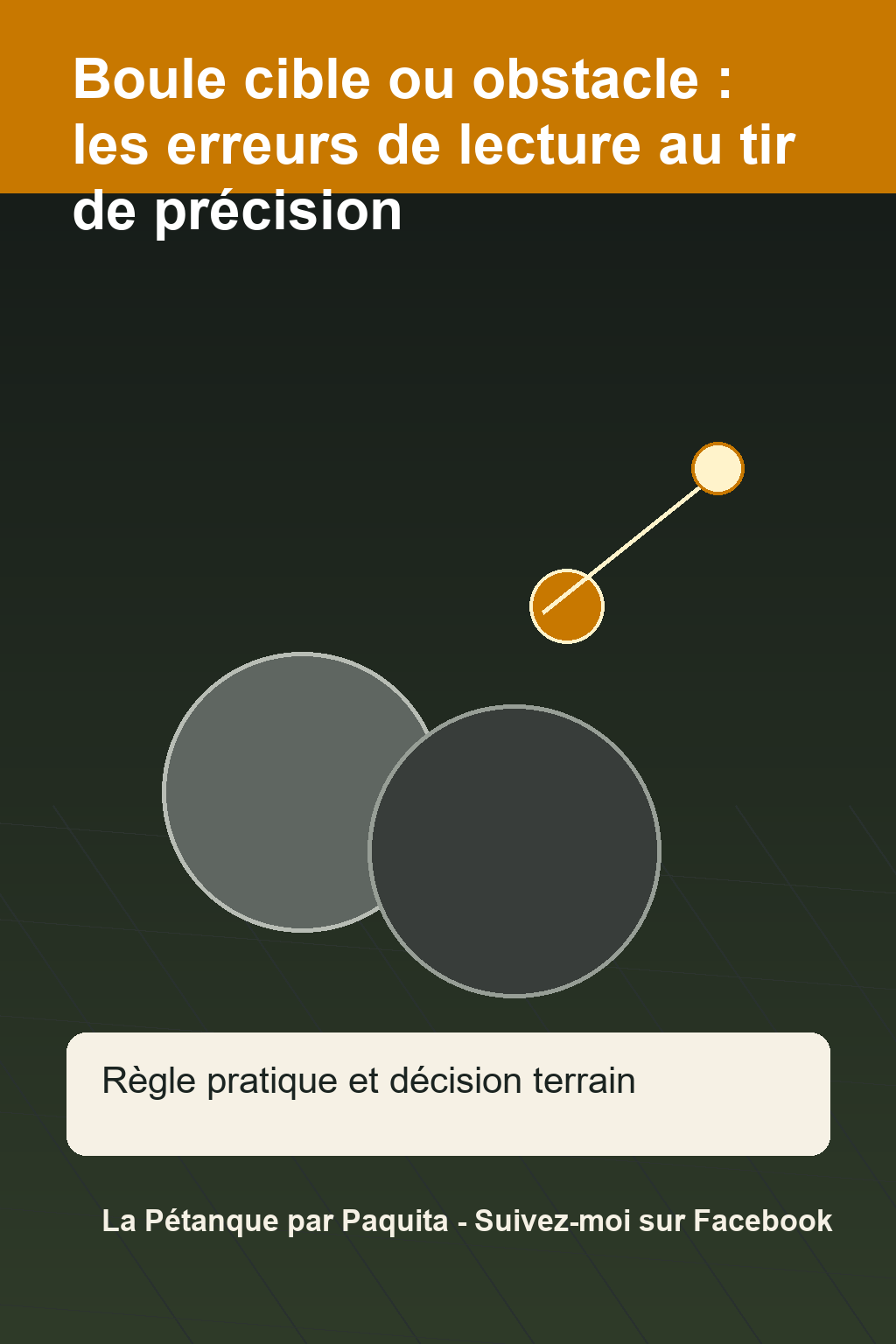 [DE] Boule cible ou obstacle : les erreurs de lecture au tir de précision