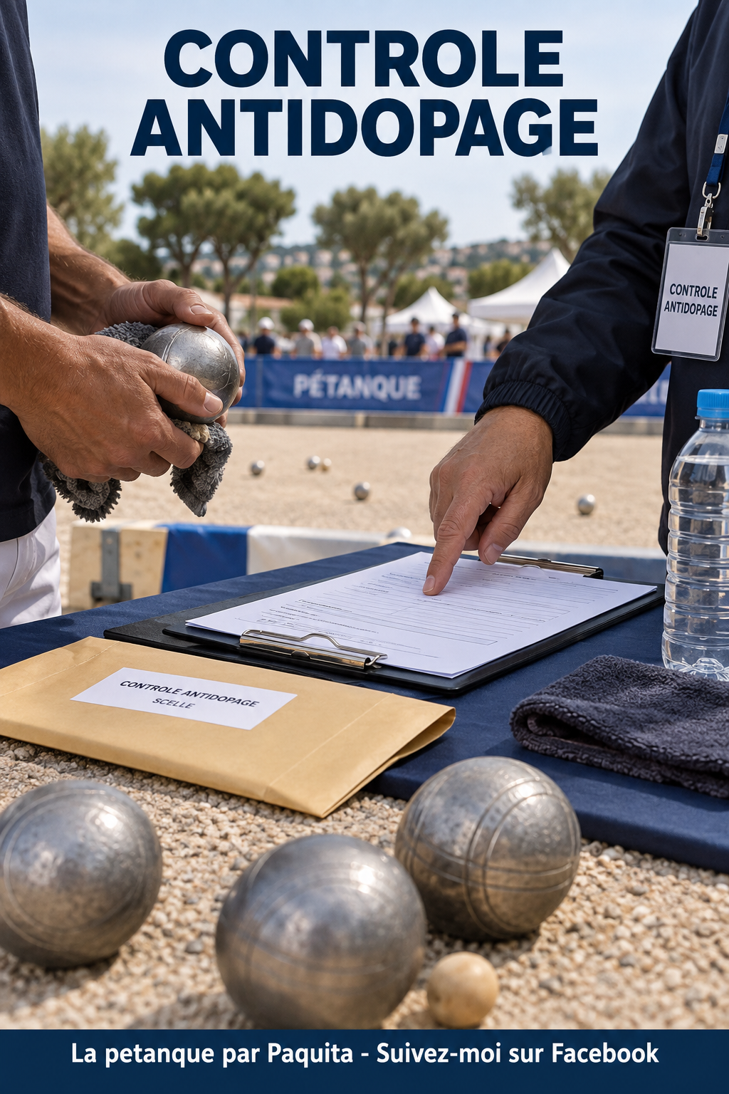 Contrôle antidopage à la pétanque : qui peut être concerné ?
