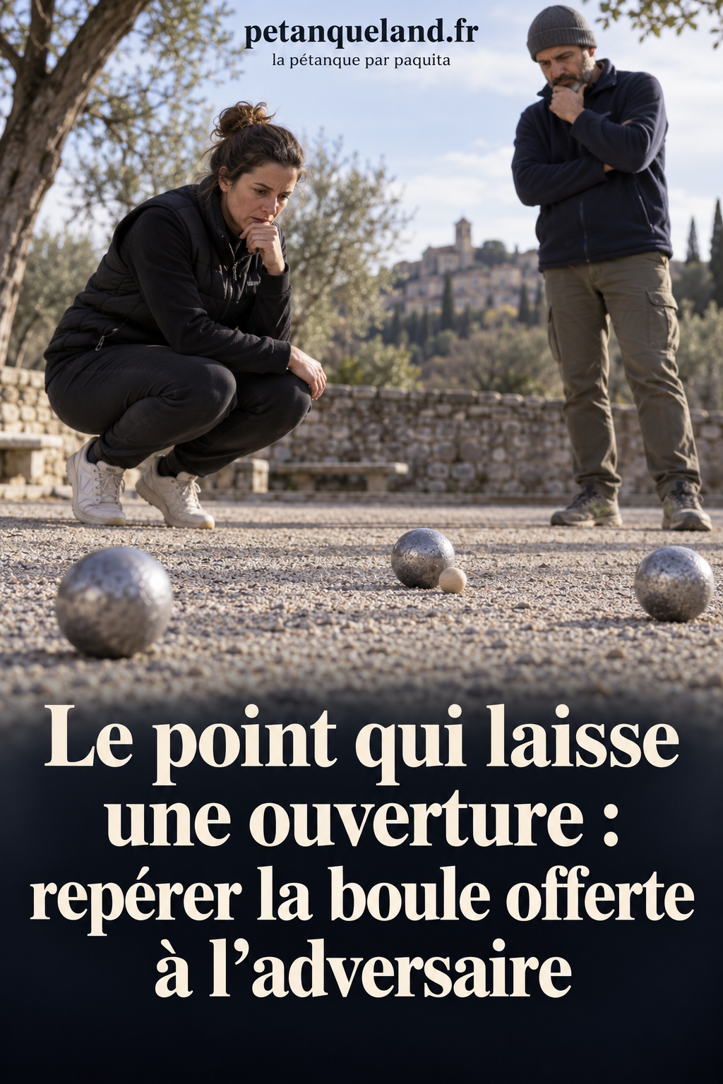 Le point qui laisse une ouverture : repérer la boule offerte à l’adversaire