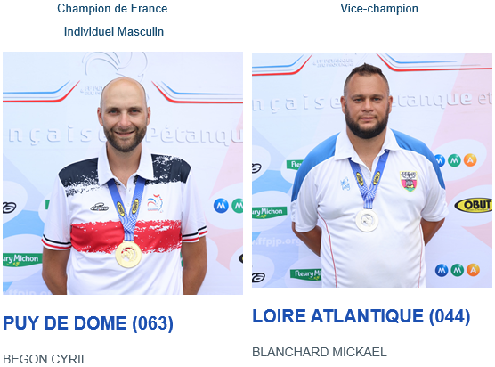 Championnat de France triplette senior promotion 2026