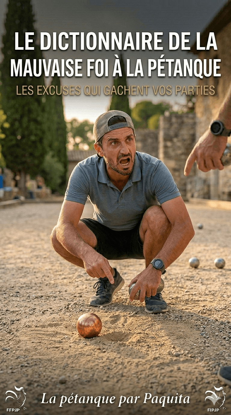 Das Wörterbuch der faulen Ausreden beim Pétanque