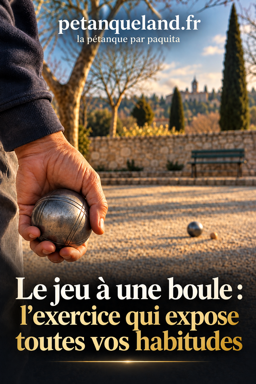 Le jeu à une boule : l’exercice qui expose toutes vos habitudes