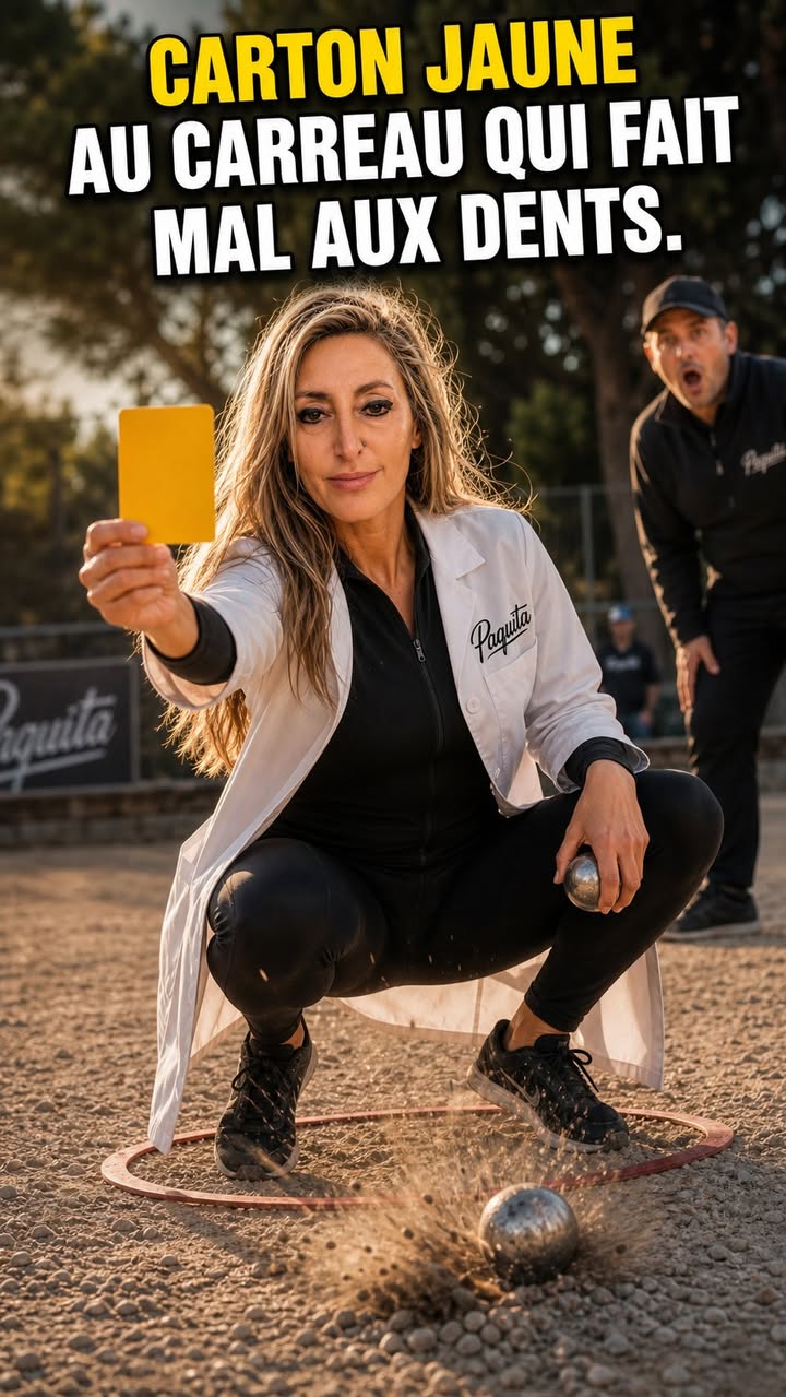 Arbitrage Paquita : Carton jaune au carreau brutal: tu sanctionnes ou tu applaudis