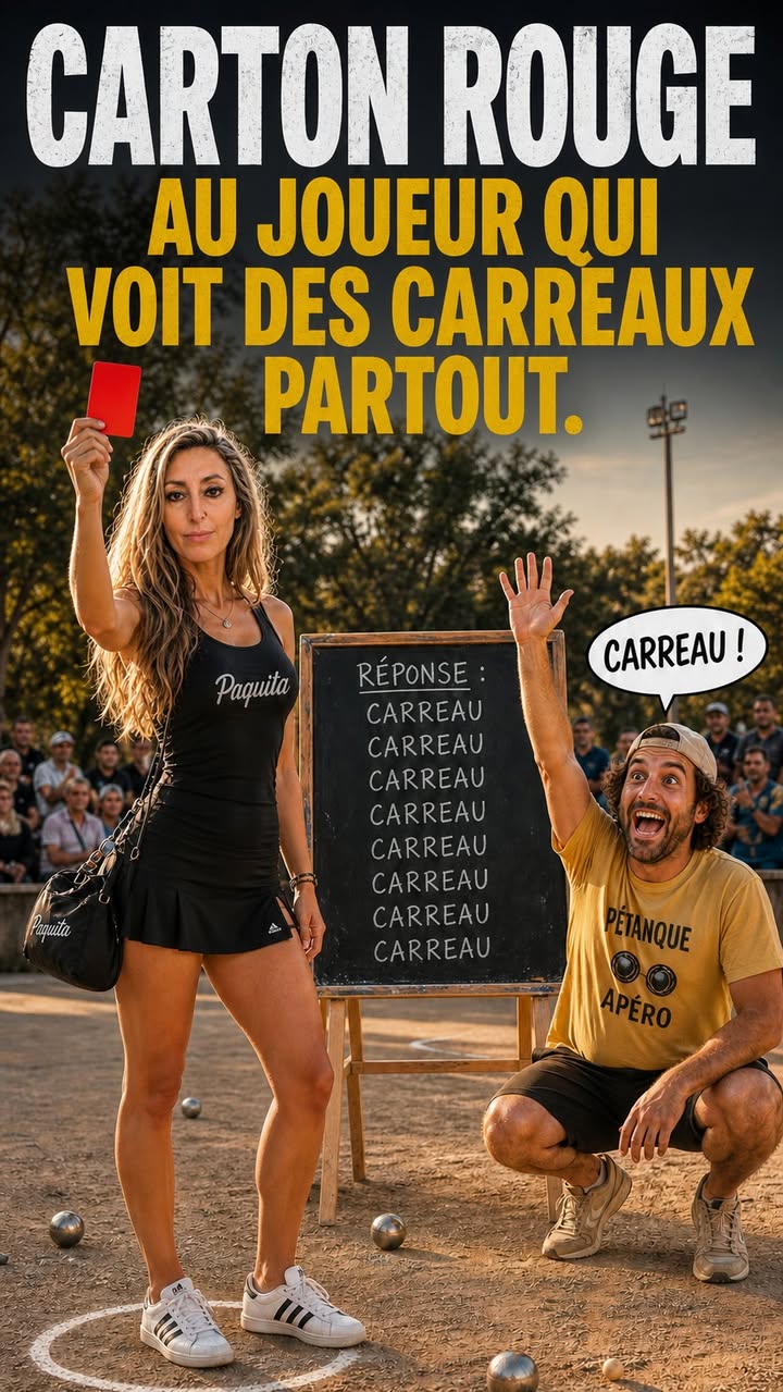Humour Paquita : Vous connaissez un joueur qui voit des carreaux partout, même quand
