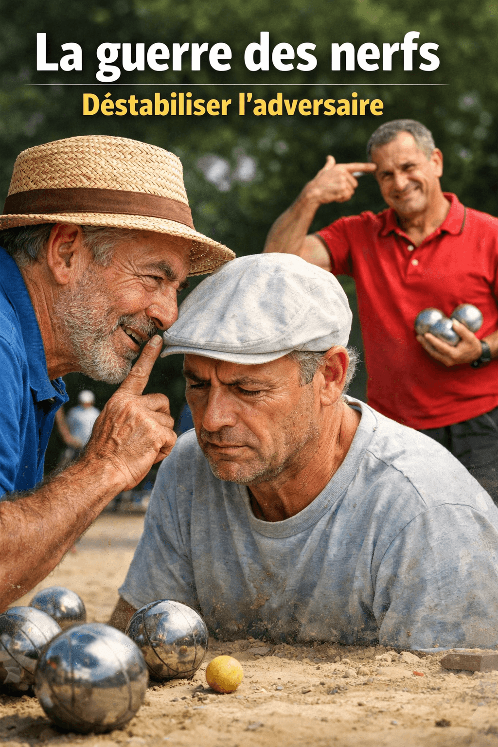 A guerra dos nervos: desestabilizar o adversário