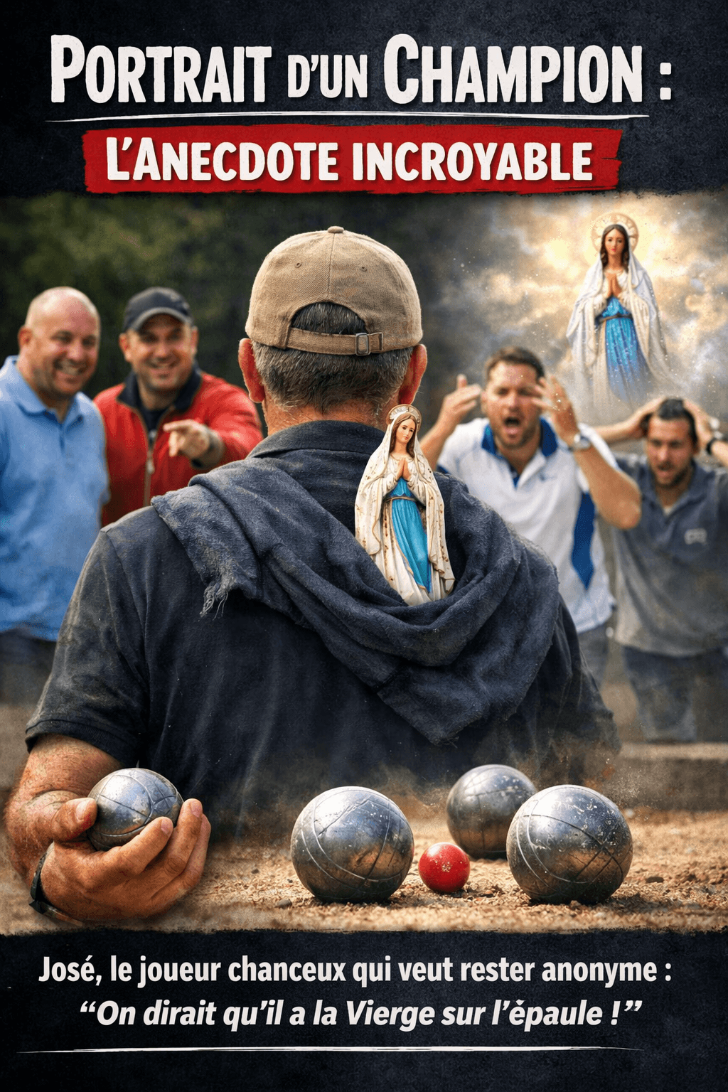 Retrato de um campeão de pétanque: a incrível anedota daquele a quem chamam « L’Élu »