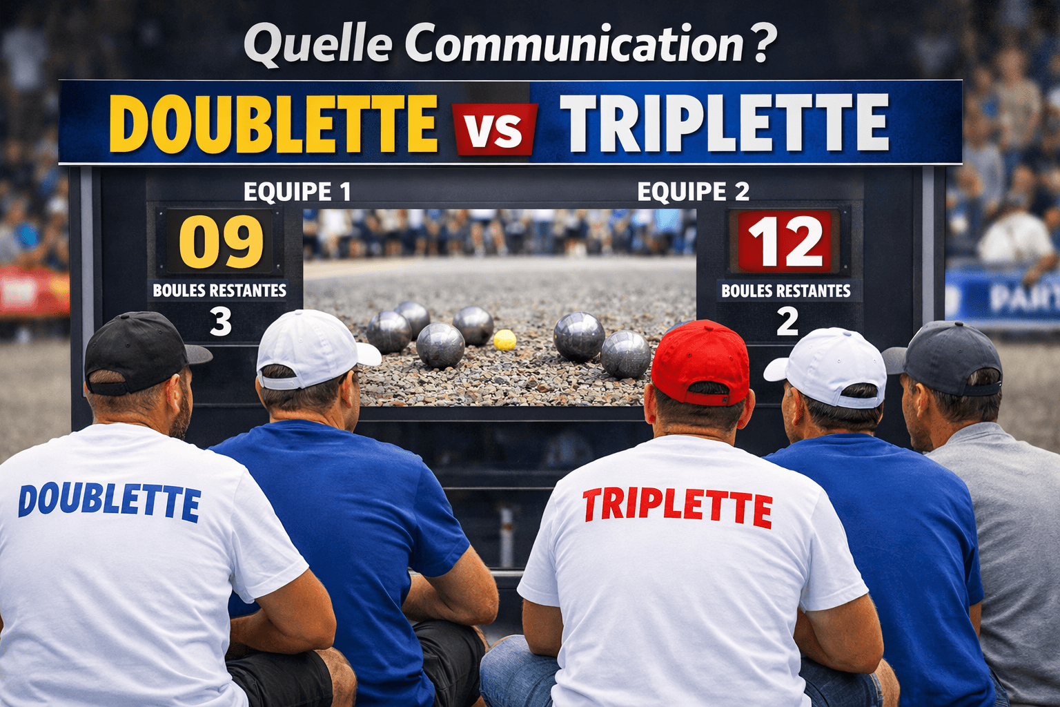 Doublette vs Triplette: Que comunicação?