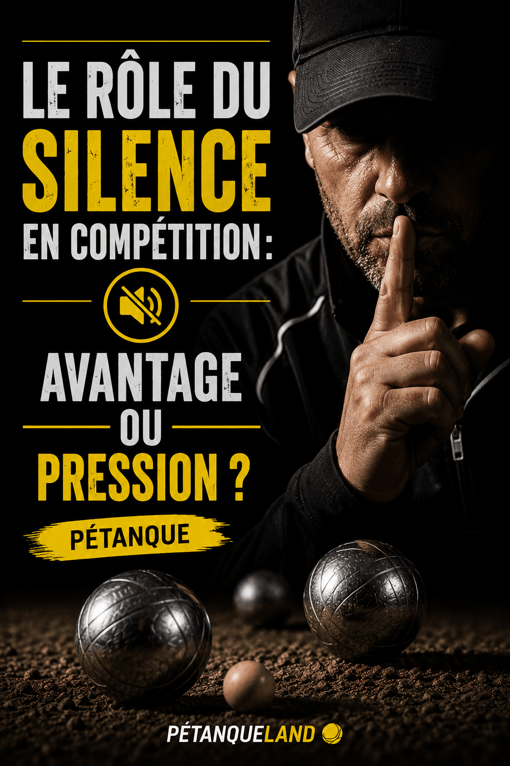 Le rôle du silence en compétition : avantage ou pression ? (Pétanque)