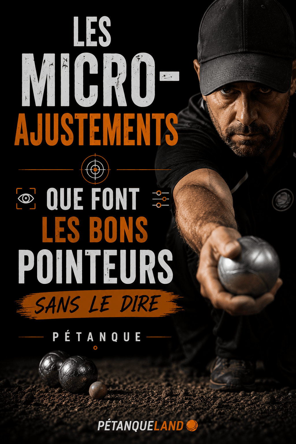 Les micro-ajustements que font les bons pointeurs sans le dire (Pétanque)