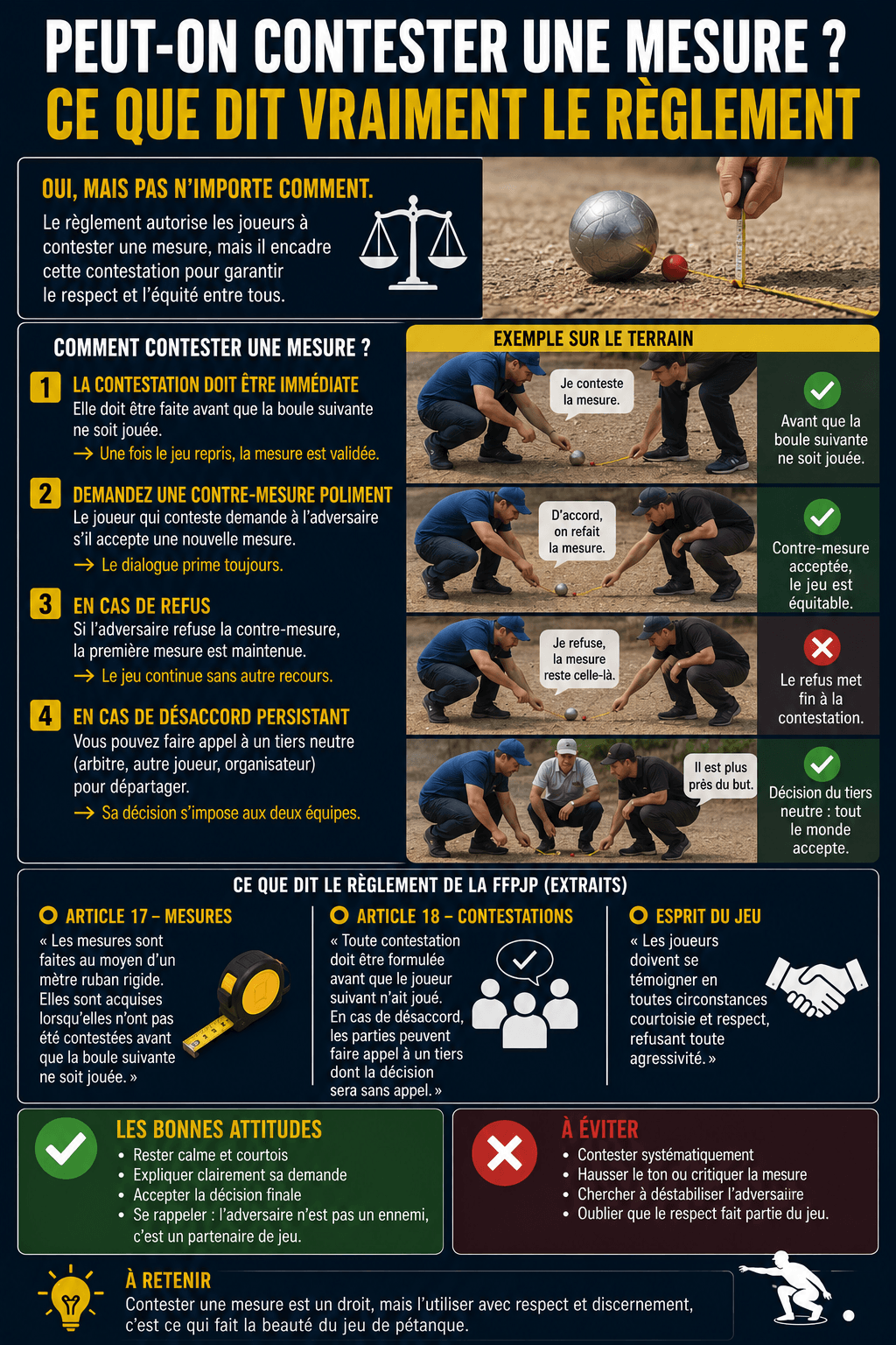 Peut-on contester une mesure ? Ce que dit vraiment le règlement 