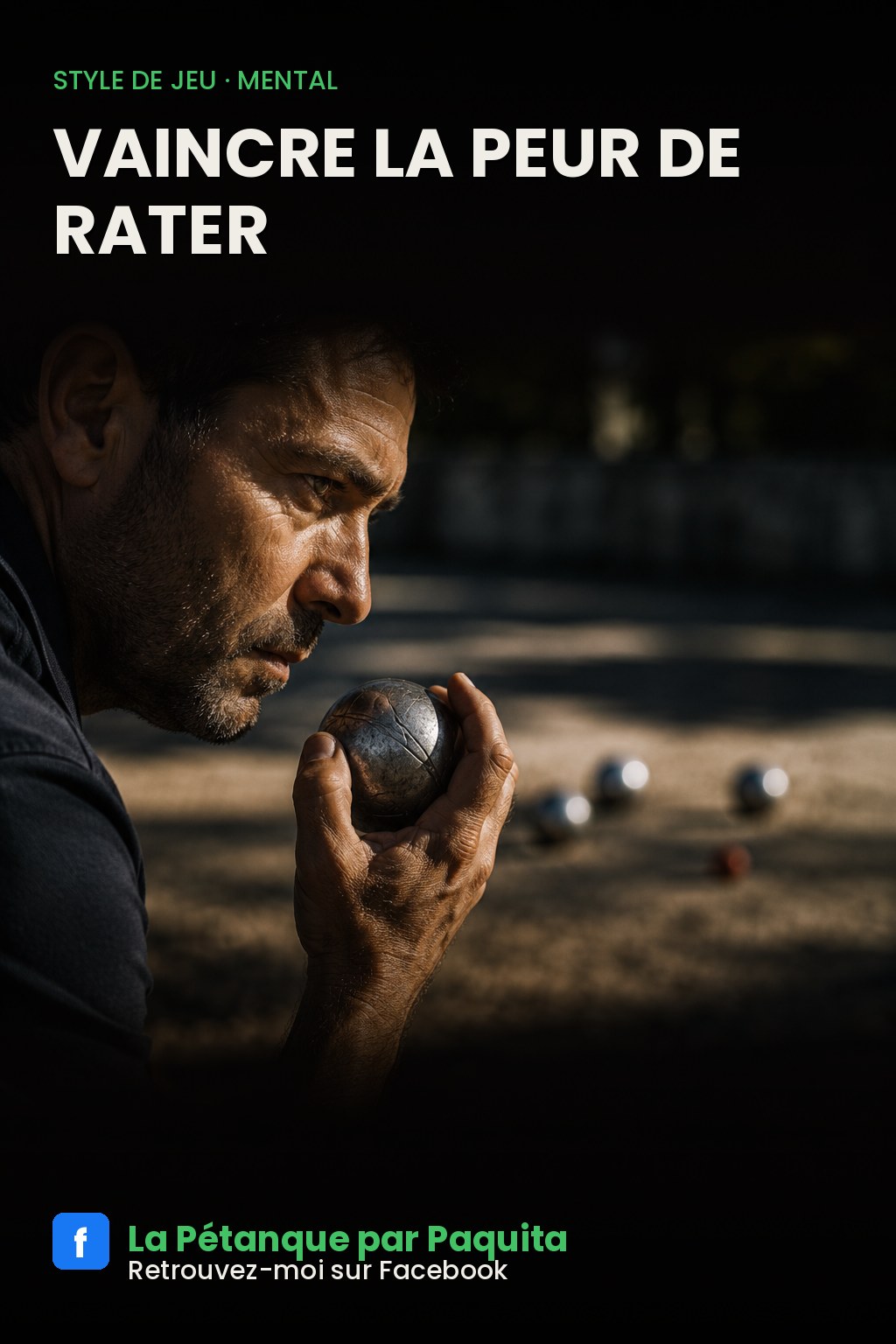 Comment la peur de rater détruit des milliers de joueurs de pétanque