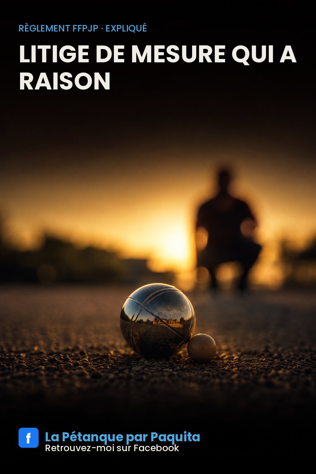 Litige de mesure à la pétanque : qui a raison selon le règlement ?