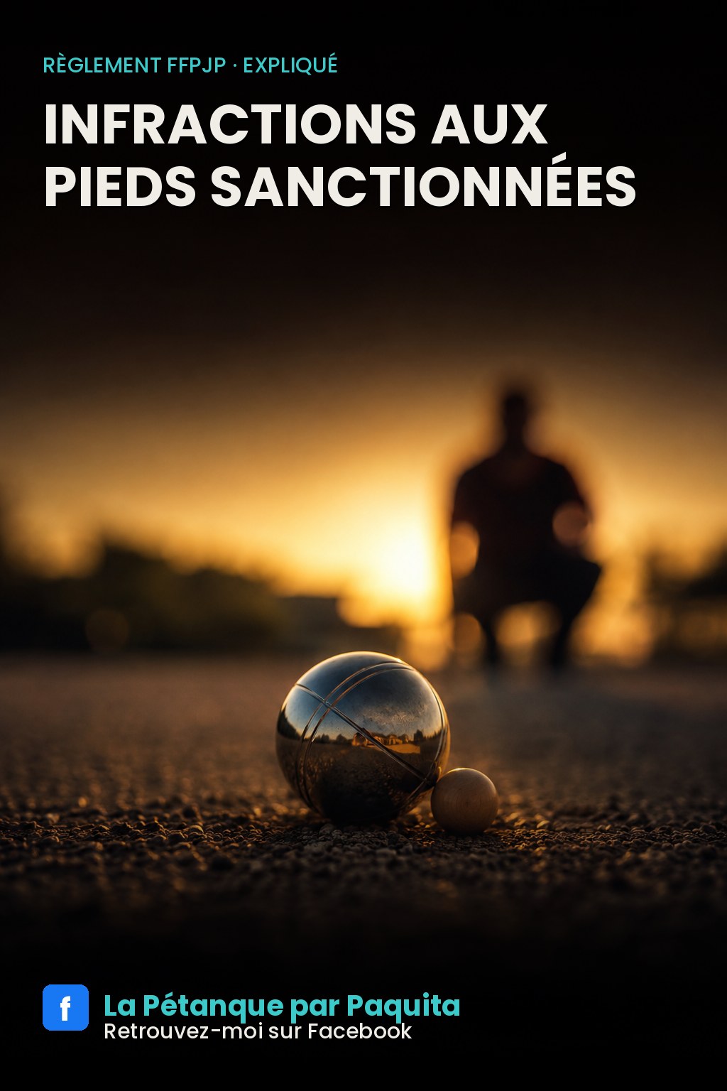 Ces infractions aux pieds à la pétanque que les arbitres sanctionnent souvent