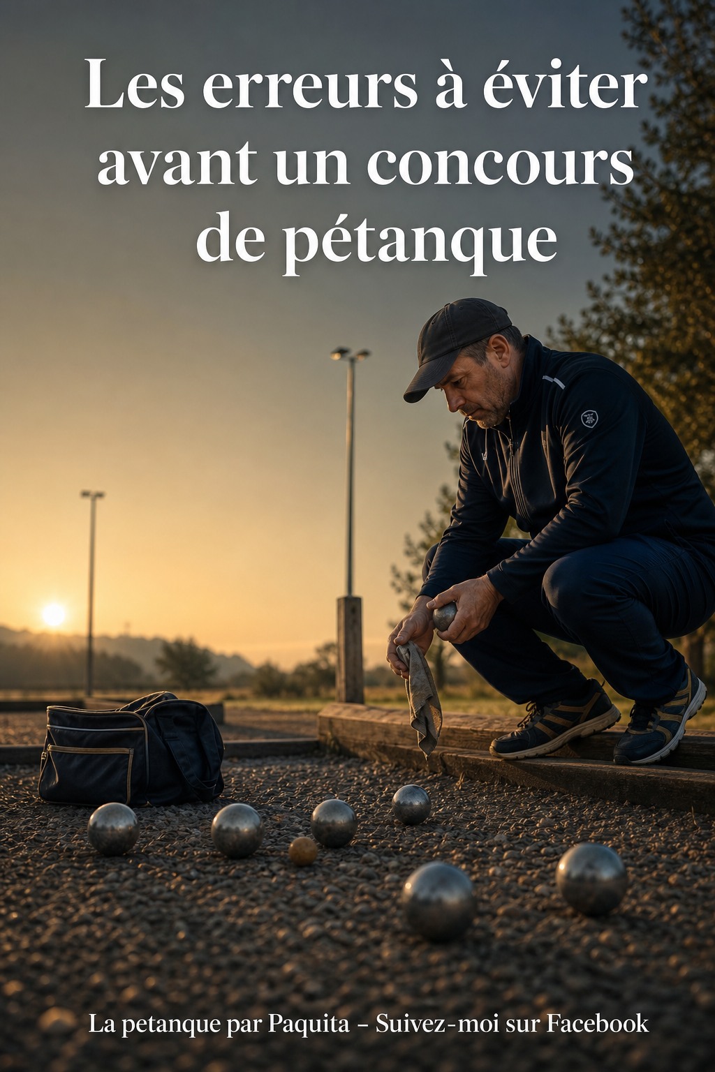 Les erreurs à éviter avant un concours de pétanque