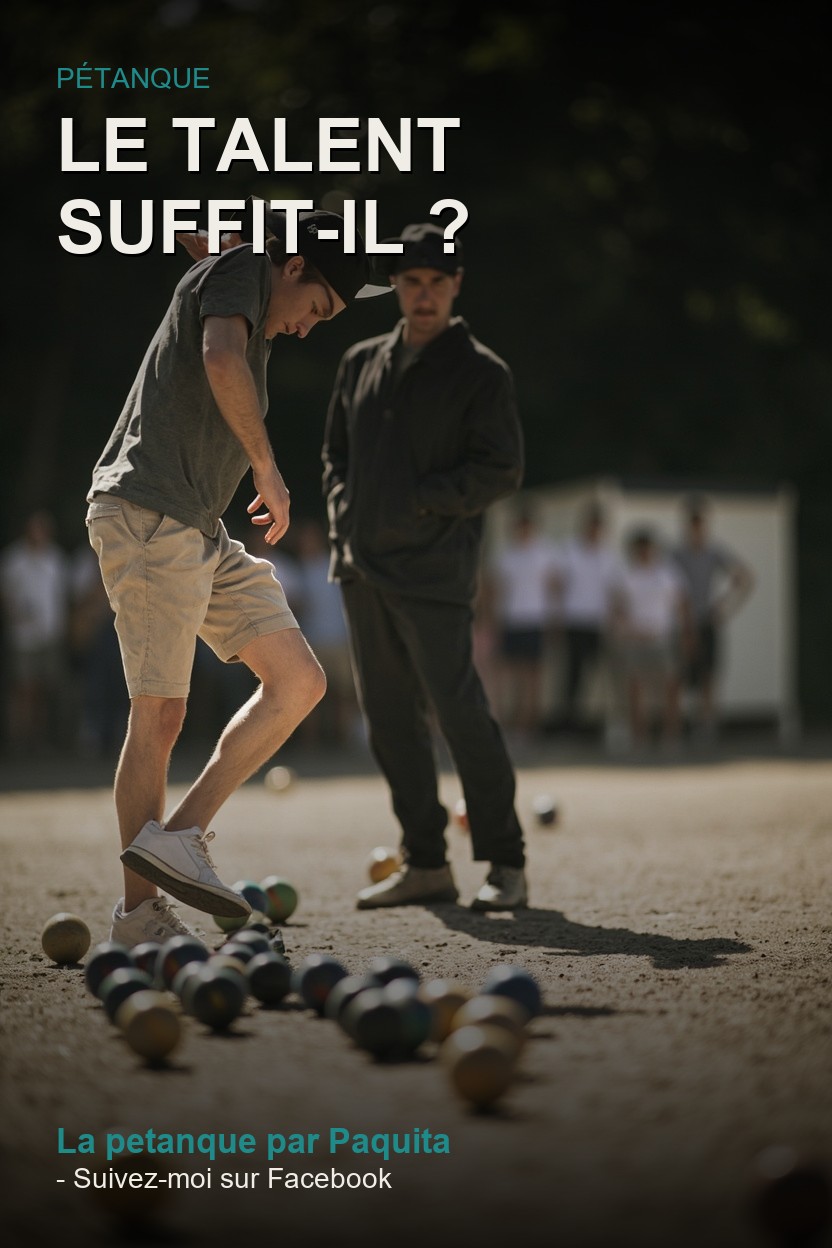 Le talent suffit-il pour gagner à la pétanque ?