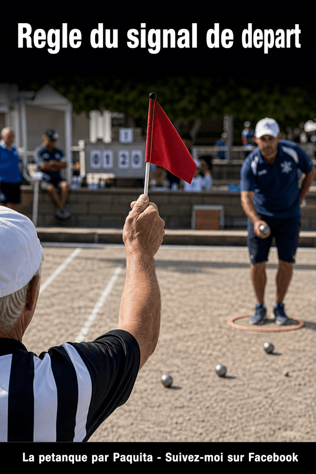 Règle du signal de départ en concours de pétanque : ce que la FFPJP dit vraiment