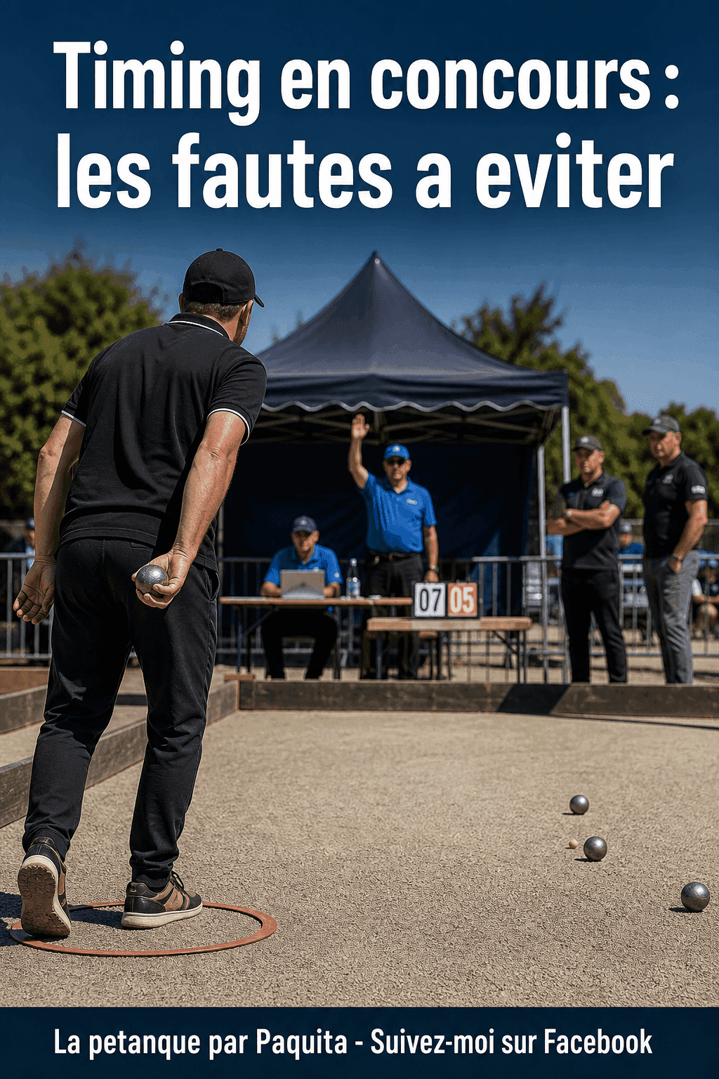 Ces infractions de timing à la pétanque et leurs conséquences officielles