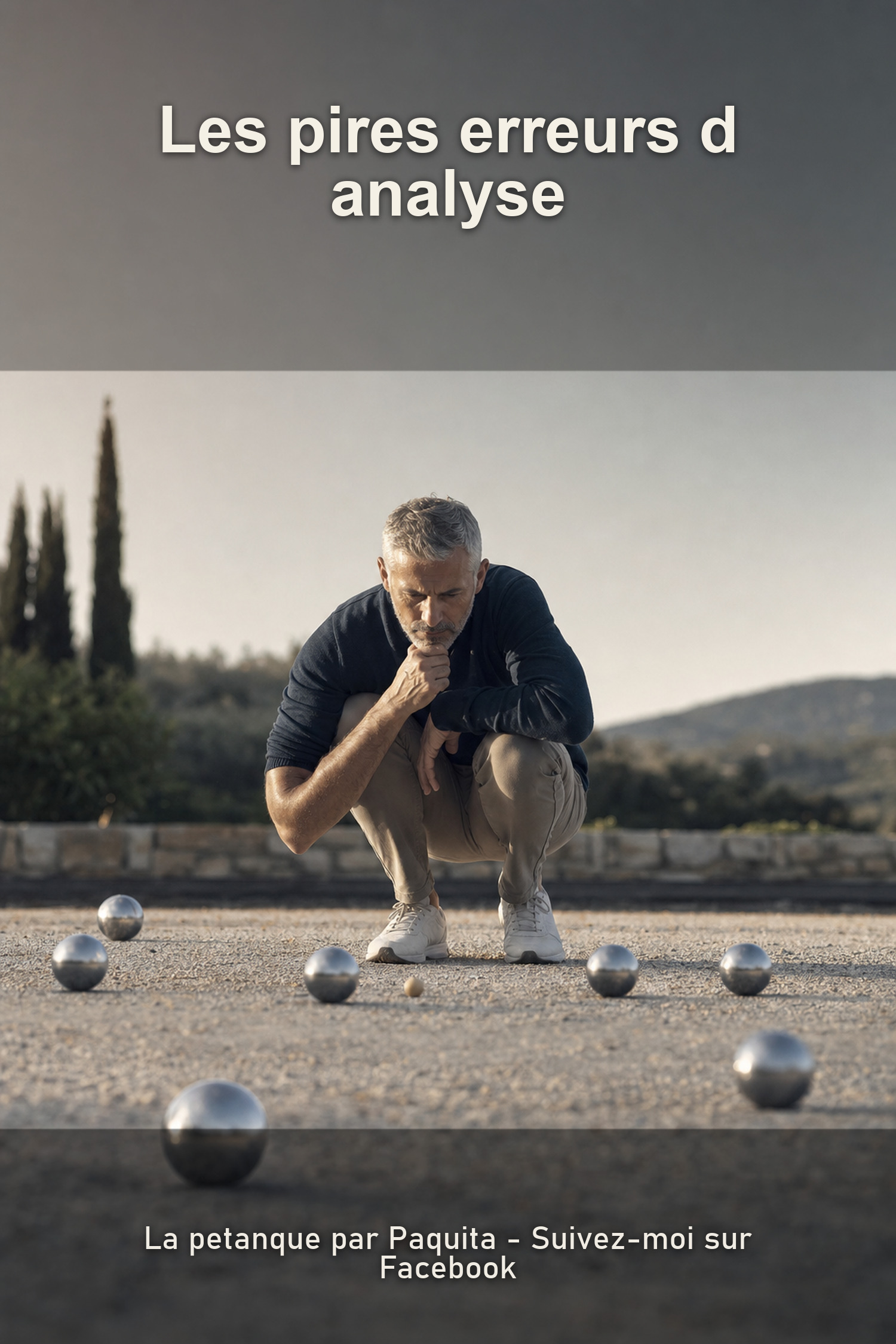 Les plus grandes erreurs d'analyse à la pétanque
