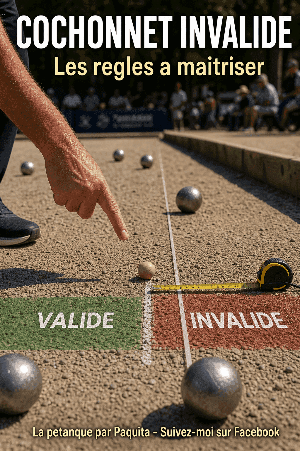 Ces règles sur le cochonnet invalide que tout joueur de pétanque devrait maîtriser
