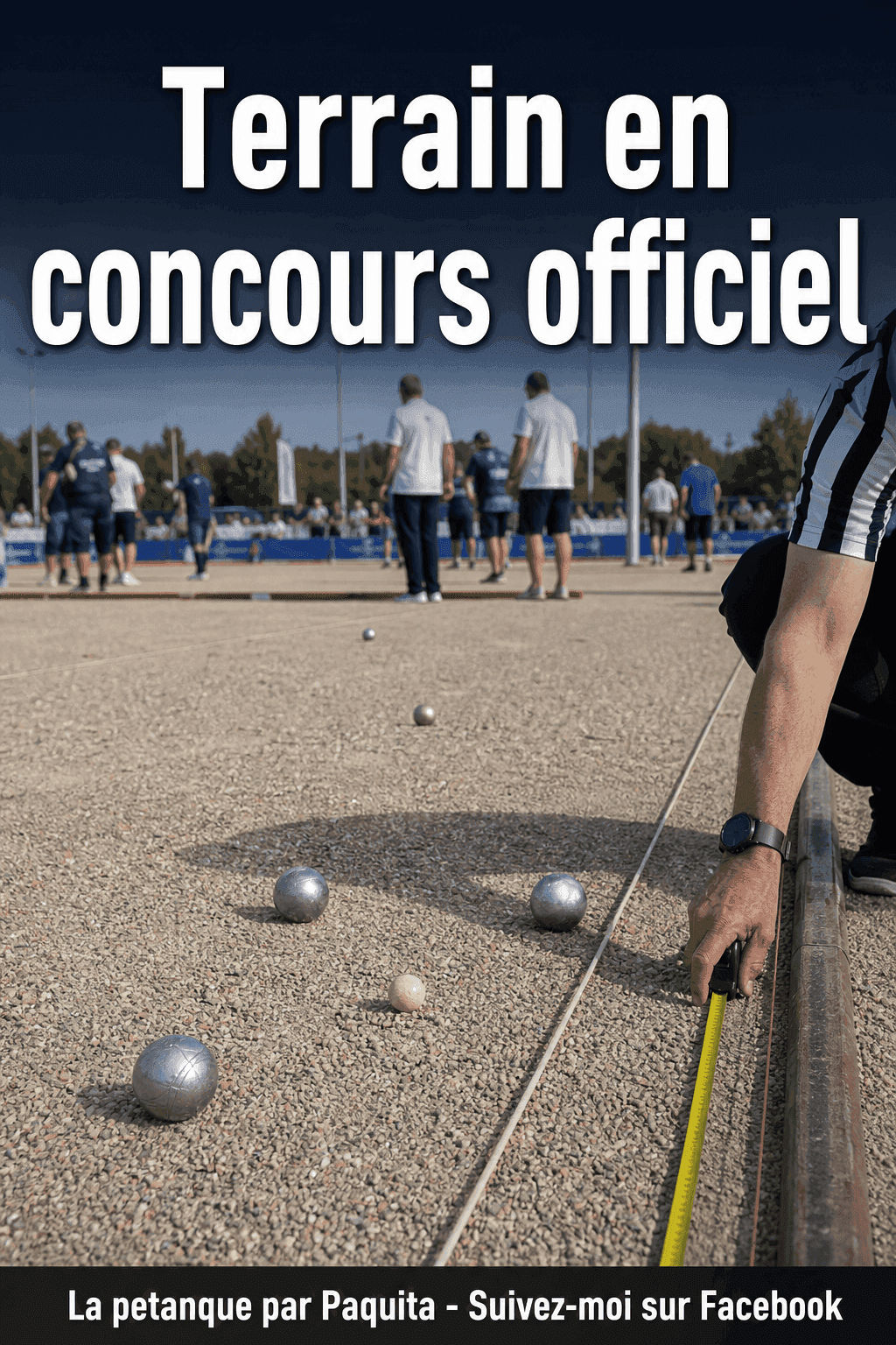 Terrain de pétanque en concours officiel : ce que le règlement FFPJP impose