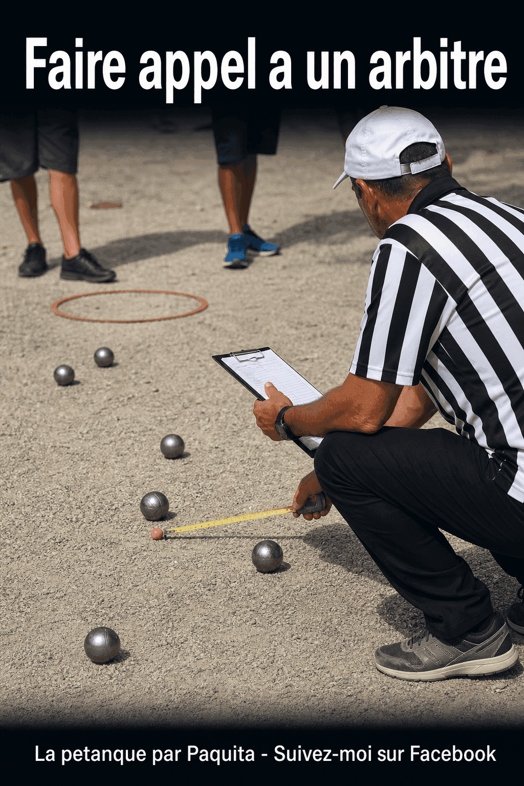 Quand et comment faire appel à un arbitre à la pétanque en concours ?