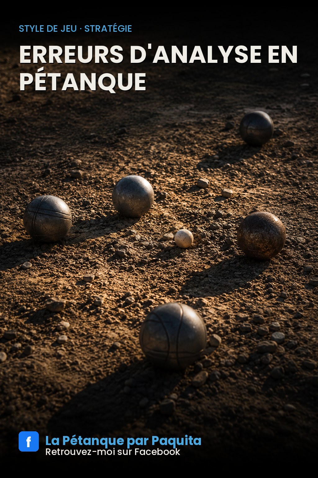 Les erreurs d'analyse les plus fréquentes à la pétanque