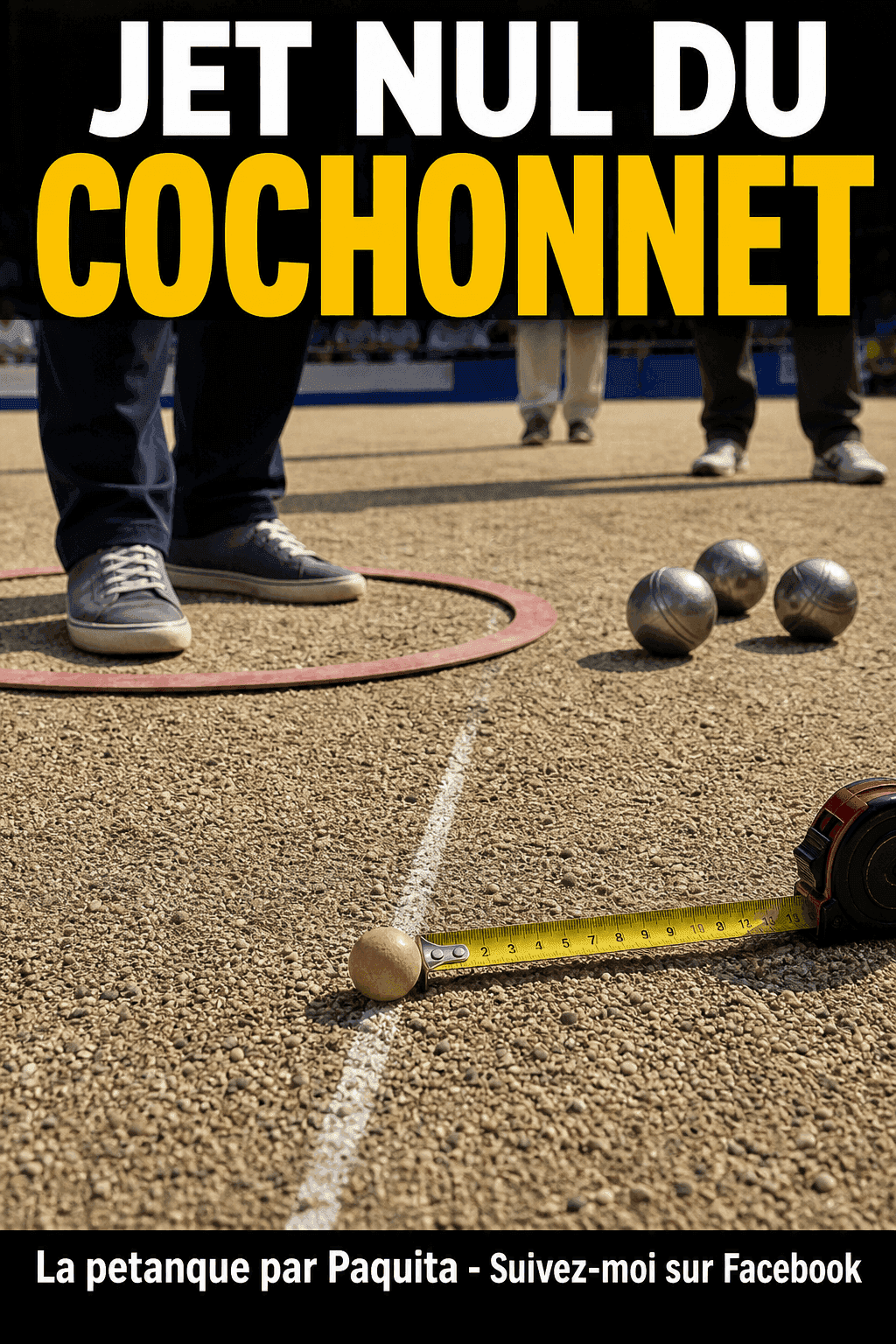 Quand le jet du cochonnet est-il declare nul selon le reglement officiel ?