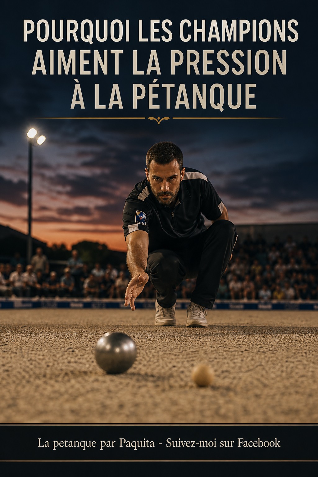 Pourquoi les champions aiment la pression à la pétanque