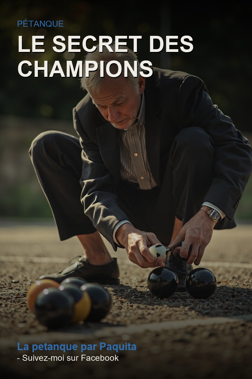 Le plus grand secret des grands champions de pétanque