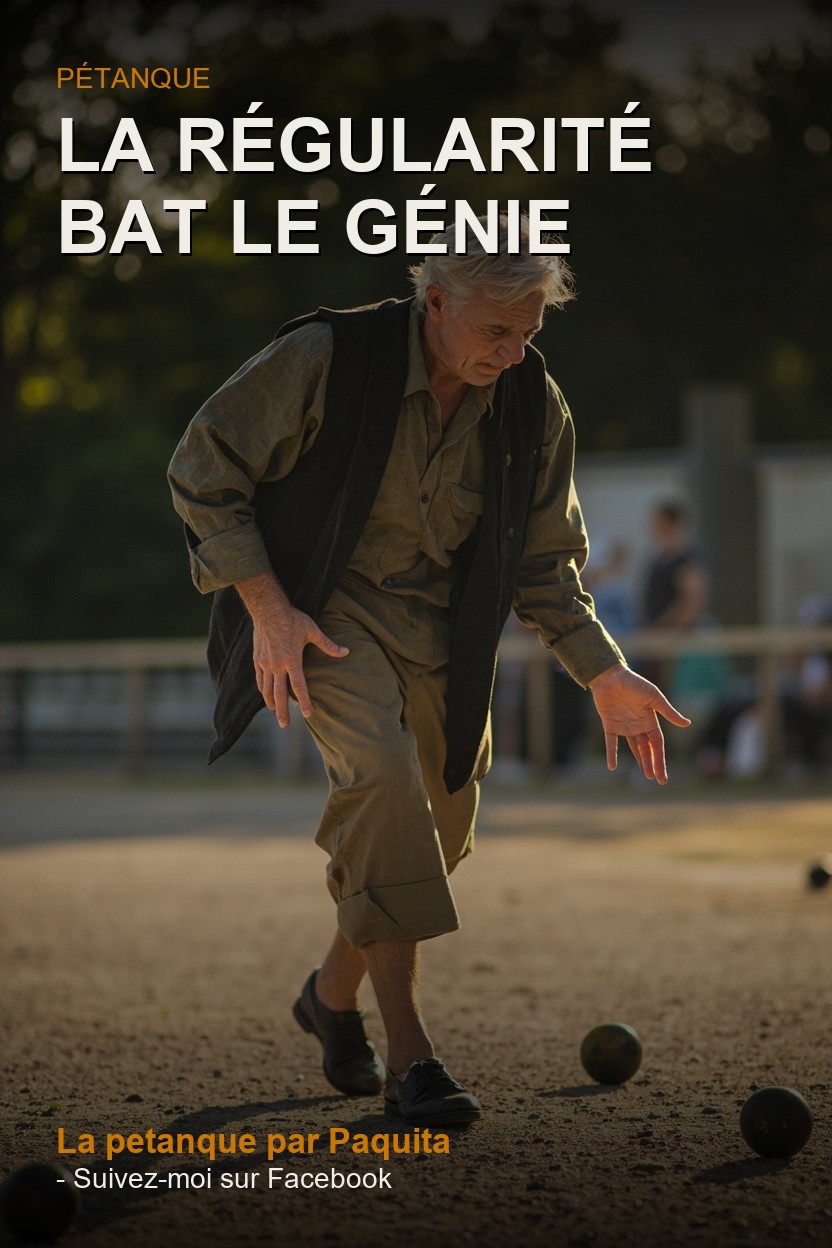 Pourquoi la régularité bat souvent le génie à la pétanque