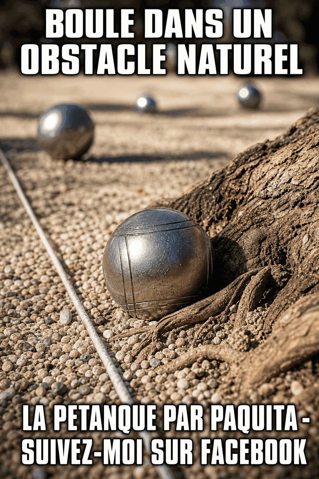 Boule dans un obstacle naturel à la pétanque : ce que dit vraiment le règlement