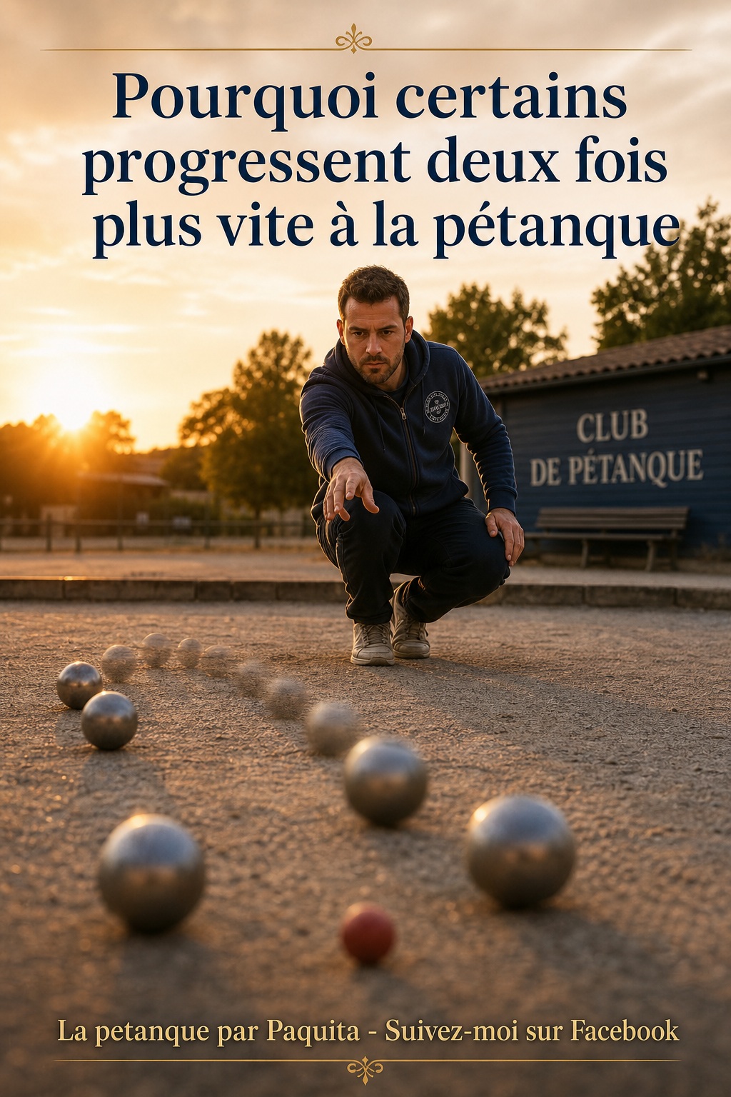Pourquoi certains progressent deux fois plus vite à la pétanque