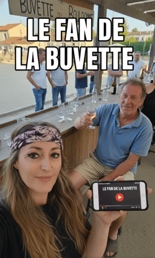 le fan de la buvette