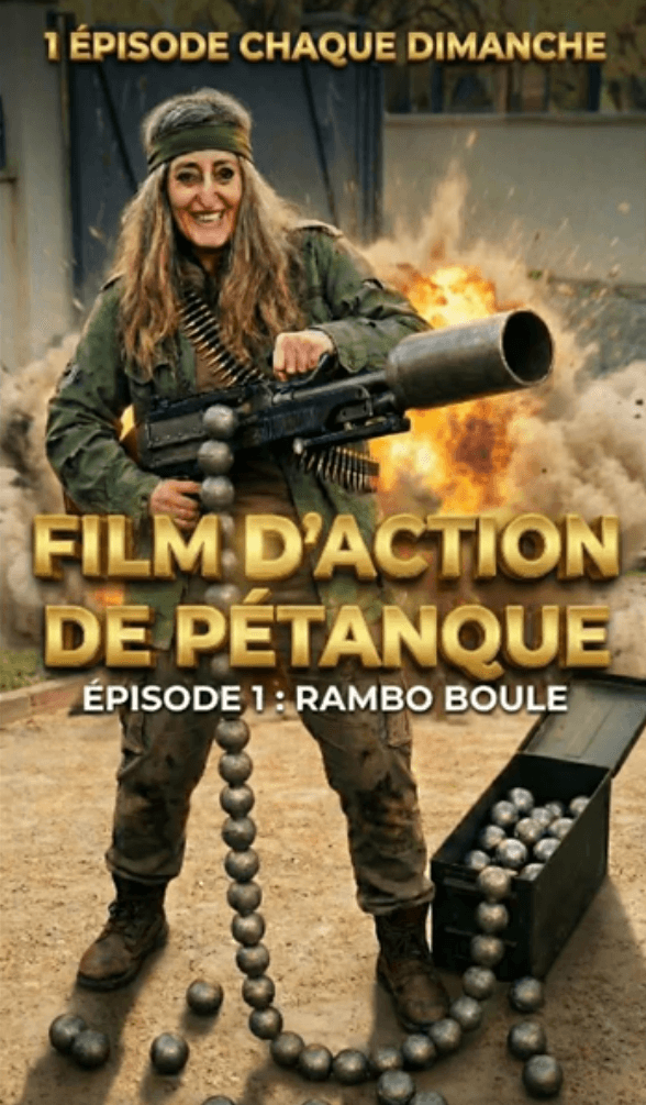 Film d'action pétanque : RAMBO BOULE