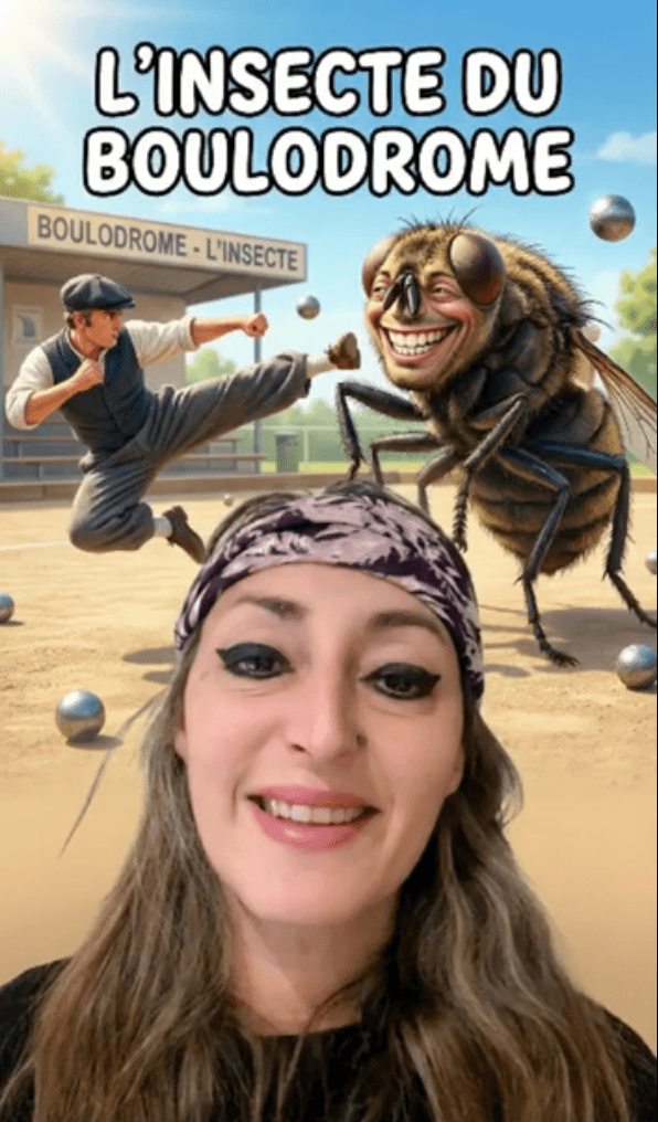 L'insecte du boulodrome