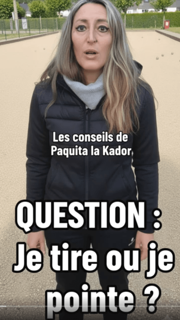 question je tire ou je pointe