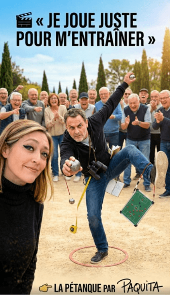 🎯 CELUI QUI JOUE POUR S’ENTRAÎNER – PÉTANQUE 🎯