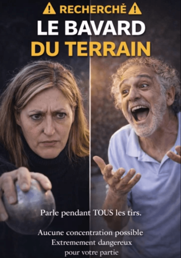 Jaquette de la video : LE JOUEUR QUI PARLE PENDANT TON TIR 🗣️ L'Opposé du Silence ! (Paquita Pétanque)