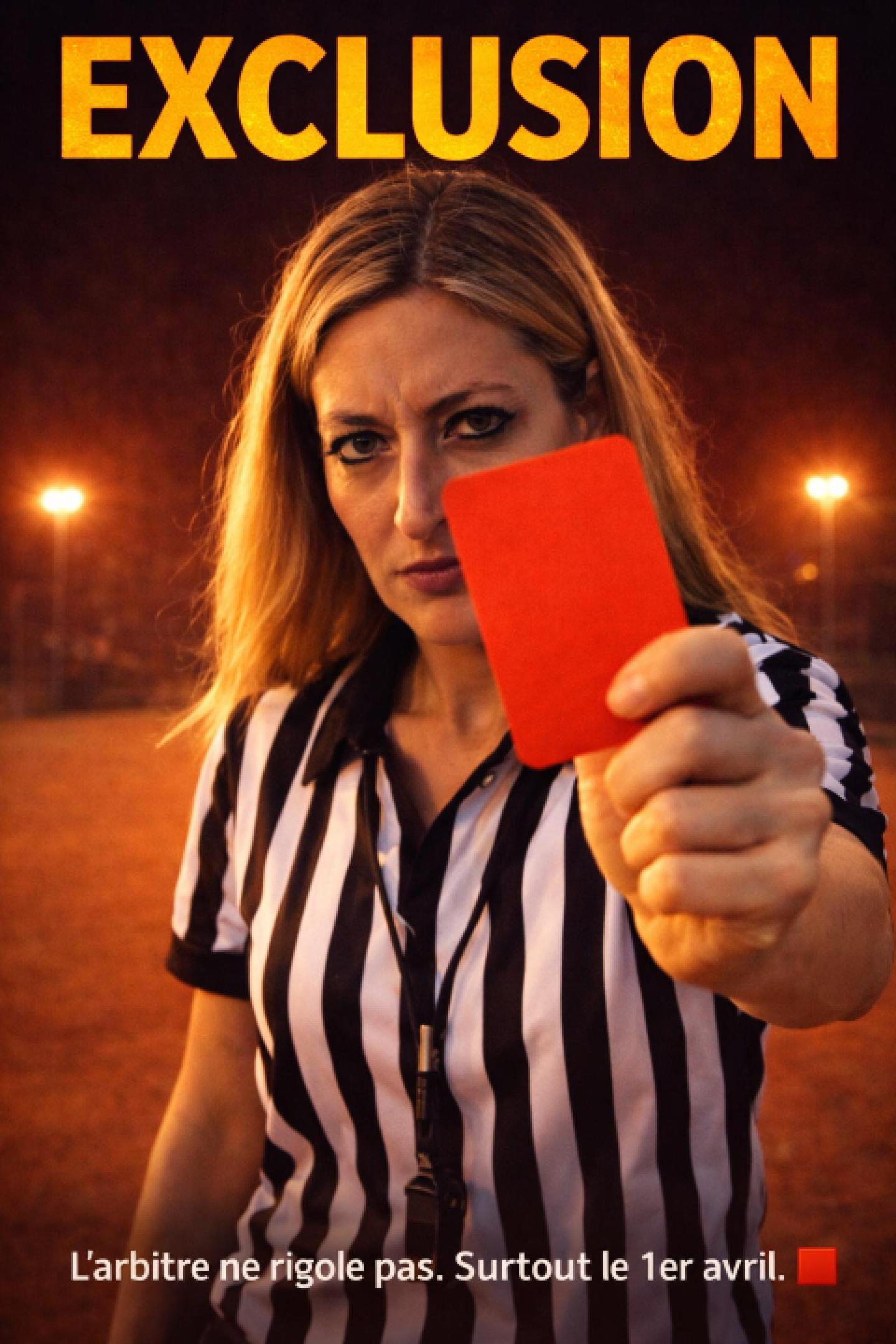 Jaquette de la video : 🔴 CARTON ROUGE : Refus de décision sur le terrain ! 👩‍⚖️👨