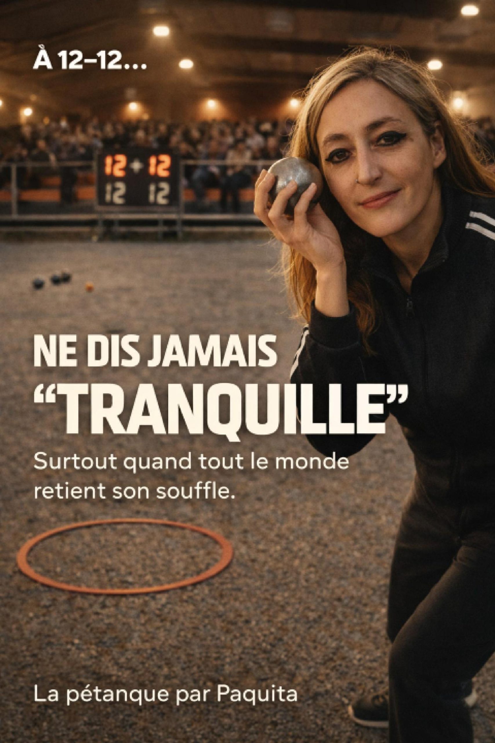 Pétanque, quand quelqu’un dit “tranquille” à 12–12…