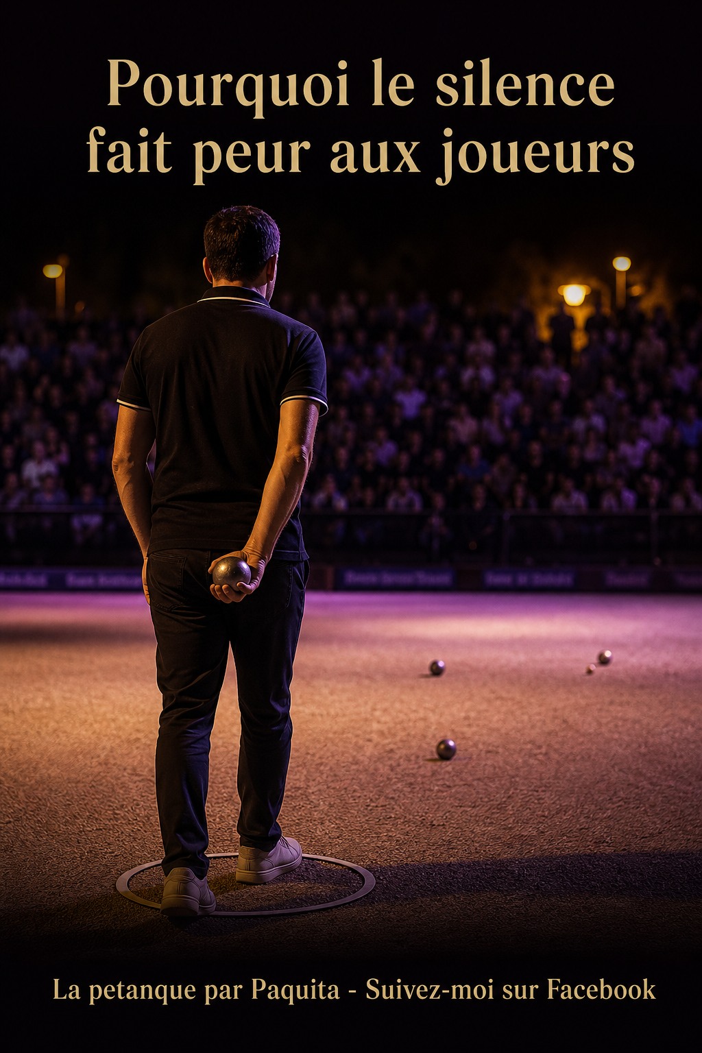 Pourquoi le silence fait peur à certains joueurs de pétanque