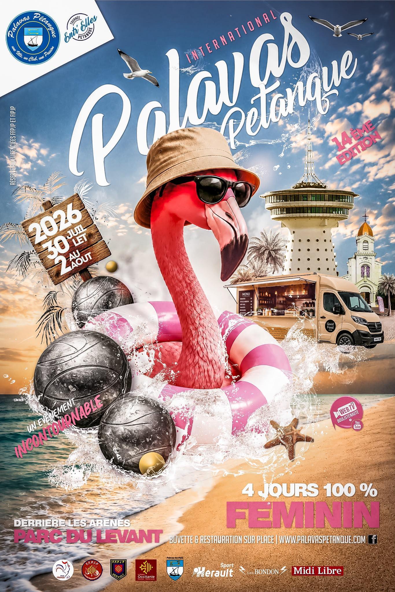 Palavas Pétanque 2026 : le programme du week-end des championnes
