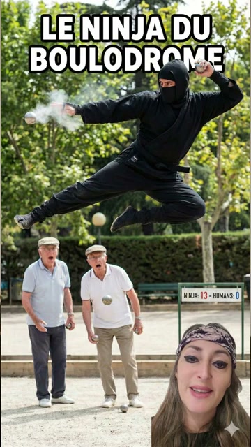 Celui qui fait des gestes comme un ninja