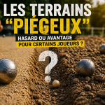 Terrains piégeux à la pétanque : Hasard ou avantage tactique ?