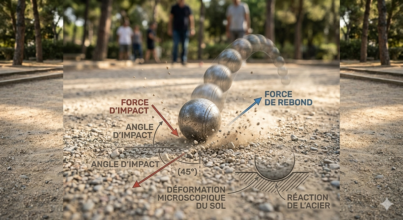 La science du rebond à la pétanque : pourquoi ça saute?