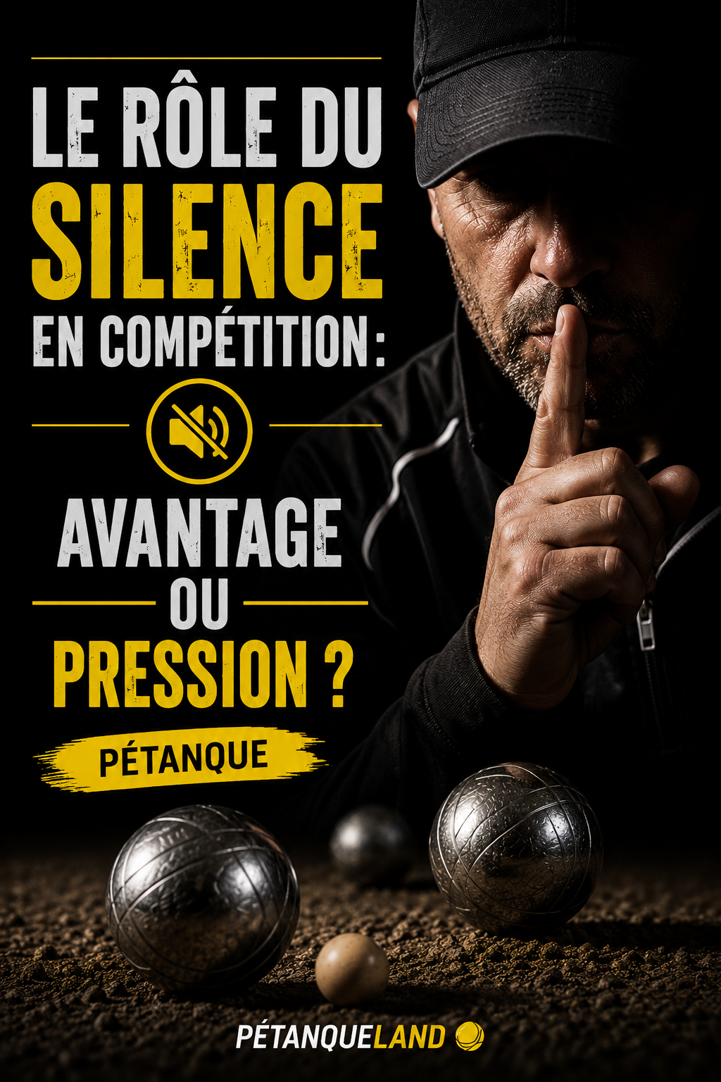 Le rôle du silence en compétition : avantage ou pression ? (Pétanque)