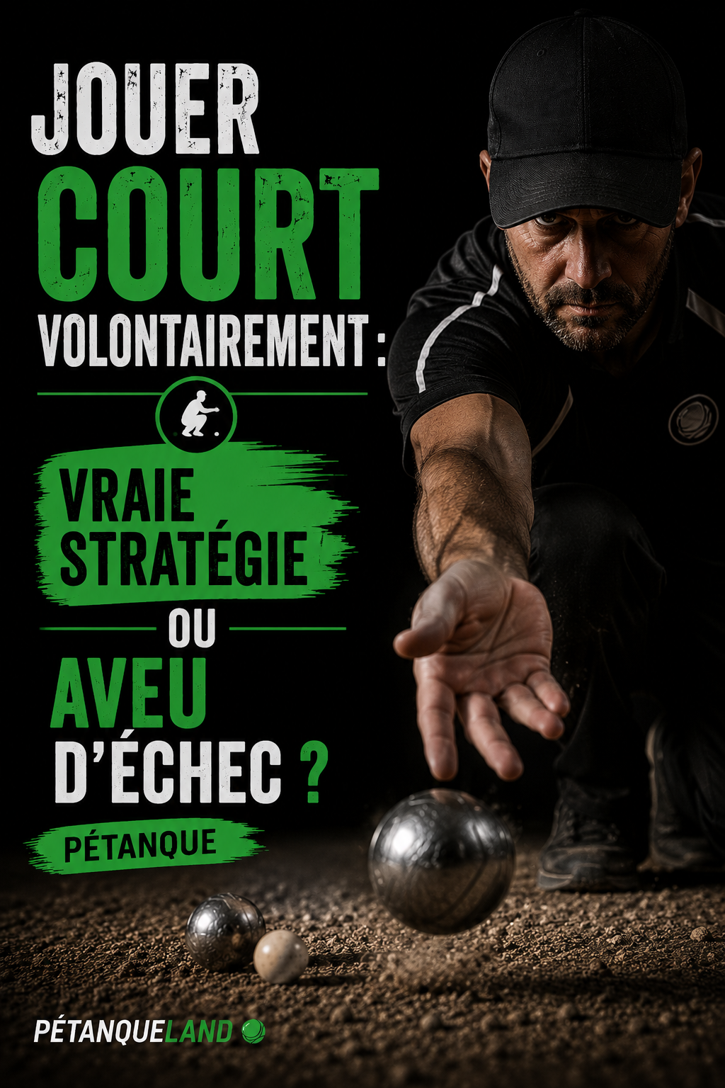 Jugar curt voluntàriament: vertadera estratègia o admissió de fracàs? (Petanca)
