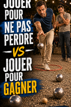 Jouer pour ne pas perdre VS jouer pour gagner