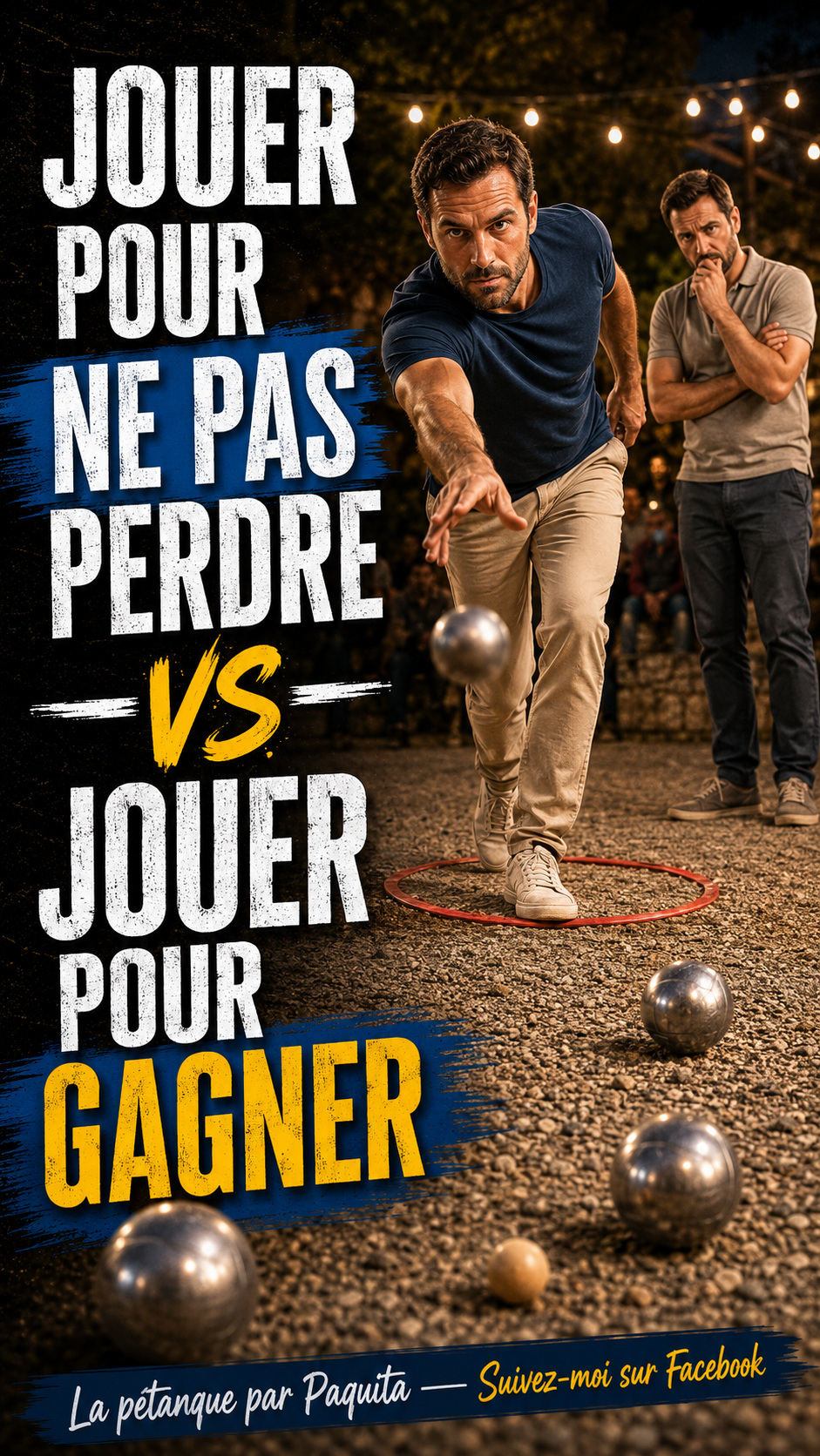 Jouer pour ne pas perdre VS jouer pour gagner